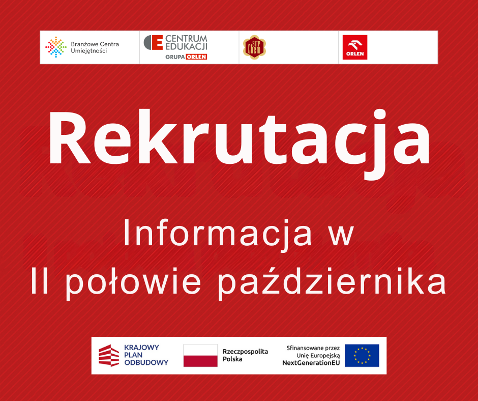 Informacja o szkoleniach w BCU już w drugiej połowie października!